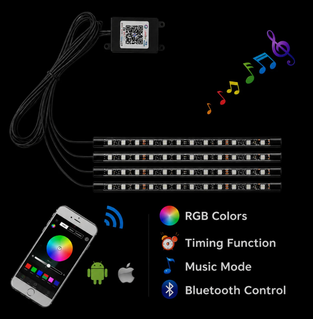 NeonDrive™ Smart RGB Interior Lighting